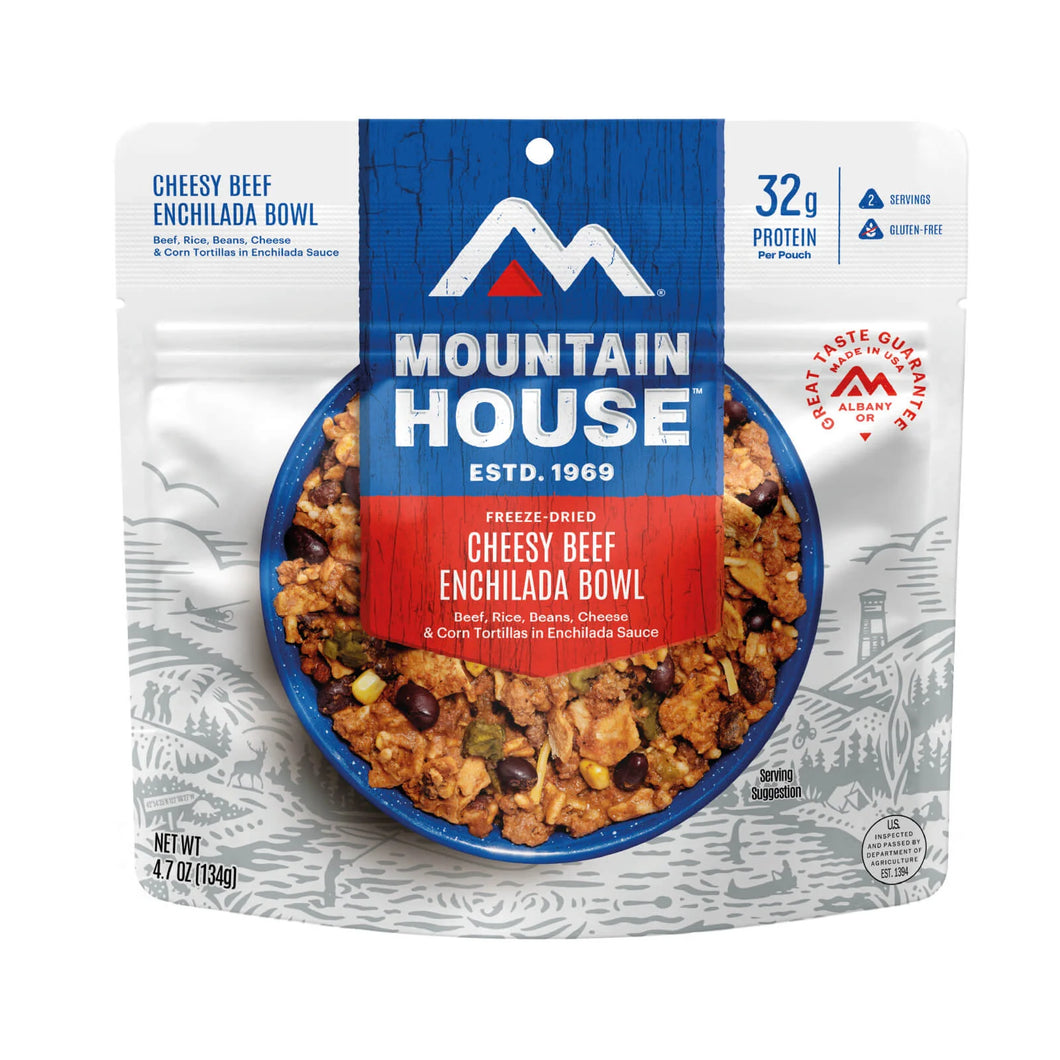 Mountain House Adventure Meal Beef Enchilada Bowl