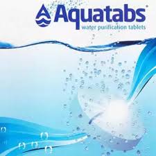 Aquatabs Water Purification Tablets - (30 49mg tablets)