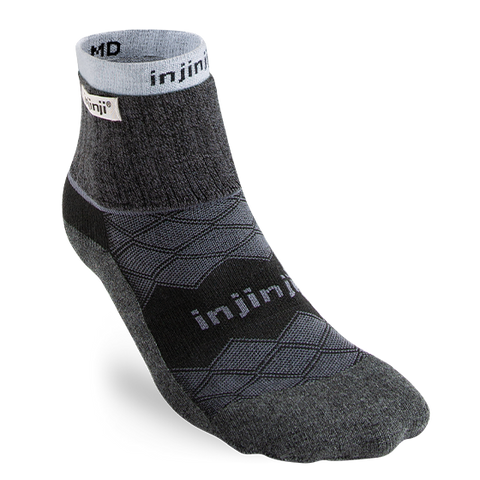 Injinji Men's Liner + Runner Mini-Crew Sock - NEW