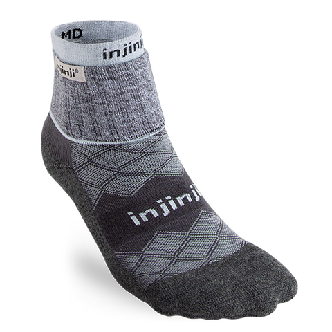 Injinji Women's Liner + Runner Mini-Crew Sock - NEW
