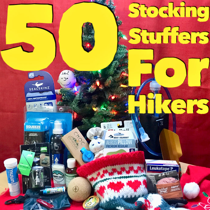 50 Stocking Stuffers for the Backpacker in Your Life