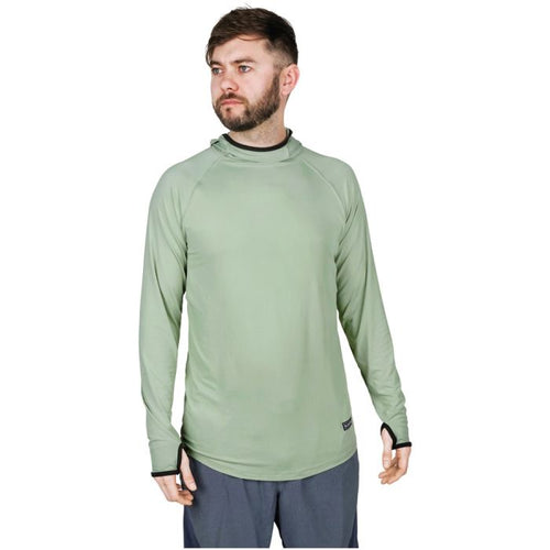 Brackish Men's Olive Sun Hoody