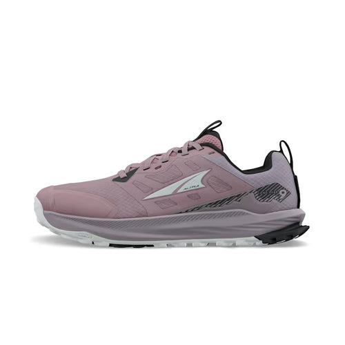 Altra Women's Lone Peak 9 Hiking Shoe in Purple and Light Pink