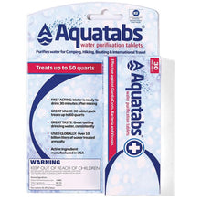 Aquatabs Fast Acting Water Treatment Tablets 30 pack