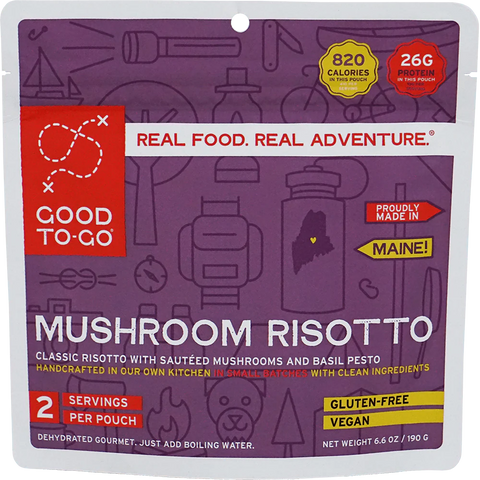 Good To-Go Mushroom Risotto - 2 Serving