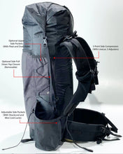 LiteAF 46L Curve Full Suspension ULTRA200, Special Limited Edition 2 Foot Adventure Backpack
