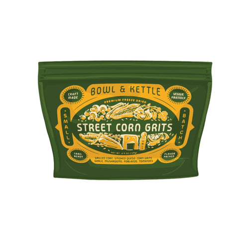 Bowl & Kettle Mexican Street Corn Grits best backpacking hiking vegetarian camping freeze dried meals
