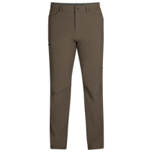 Outdoor Research Men's Ferrosi Hiking Pants in medium brown color on a white background