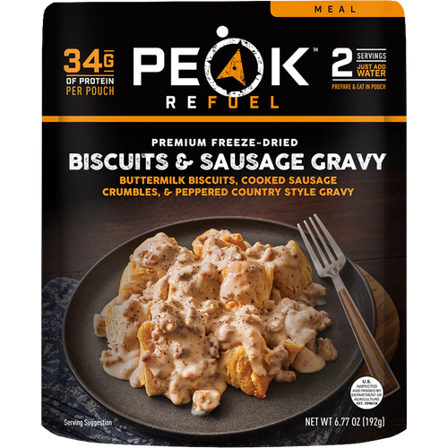 Peak Refuel: Biscuits & Sausage Gravy
