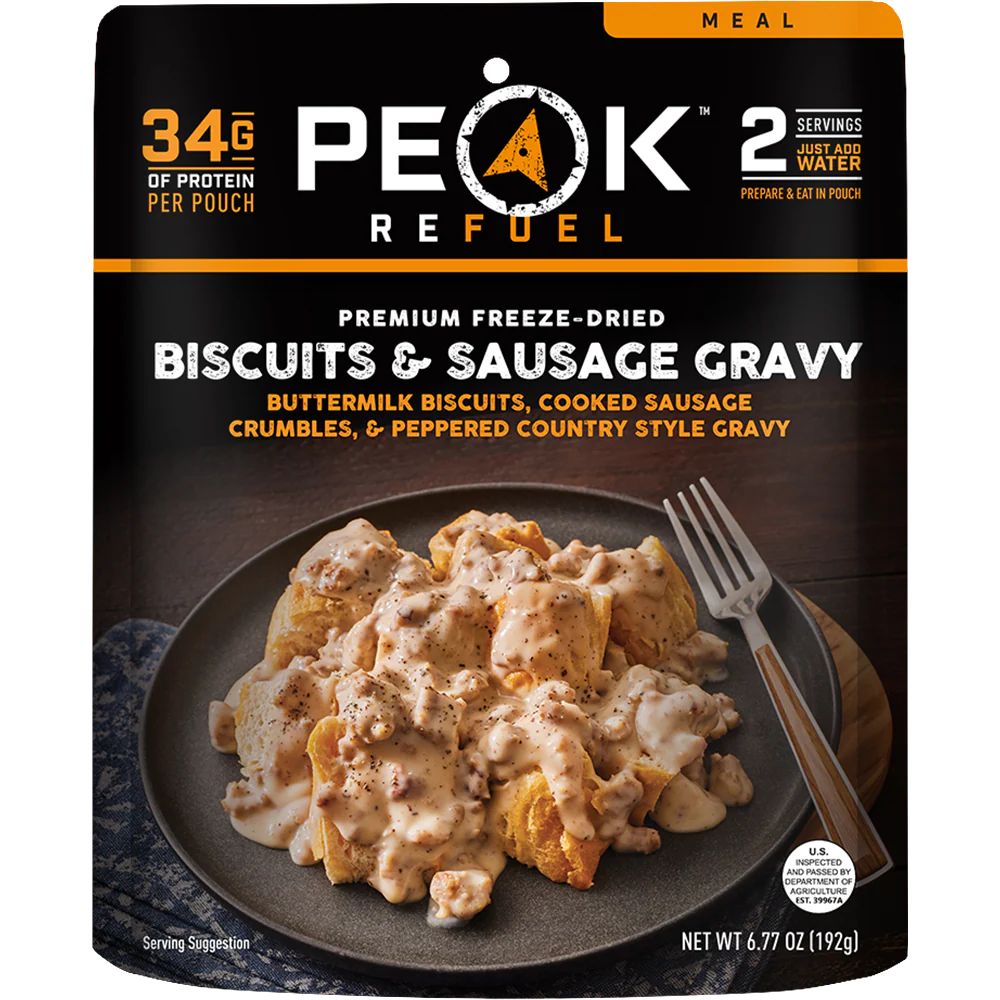 Peak Refuel: Biscuits & Sausage Gravy