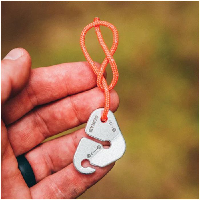 Reflective Guyline Kit | 50 ft + 4 Tensioners – 2 Foot Adventures