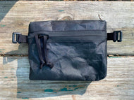 SWD Zippered Hip Belt Pocket - Black