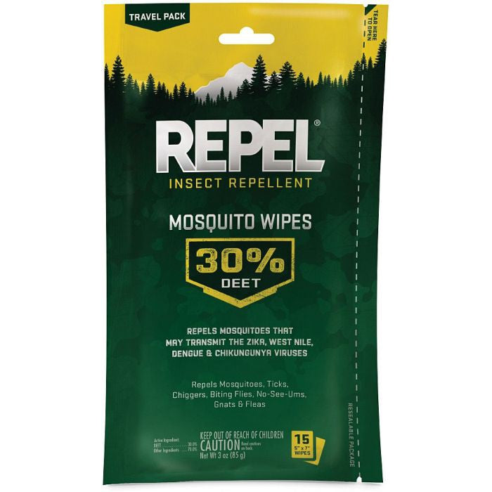 Repel Insect Repellent - Mosquito Wipes