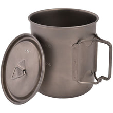 Olicamp Titanium Space Saver Mug with Lid