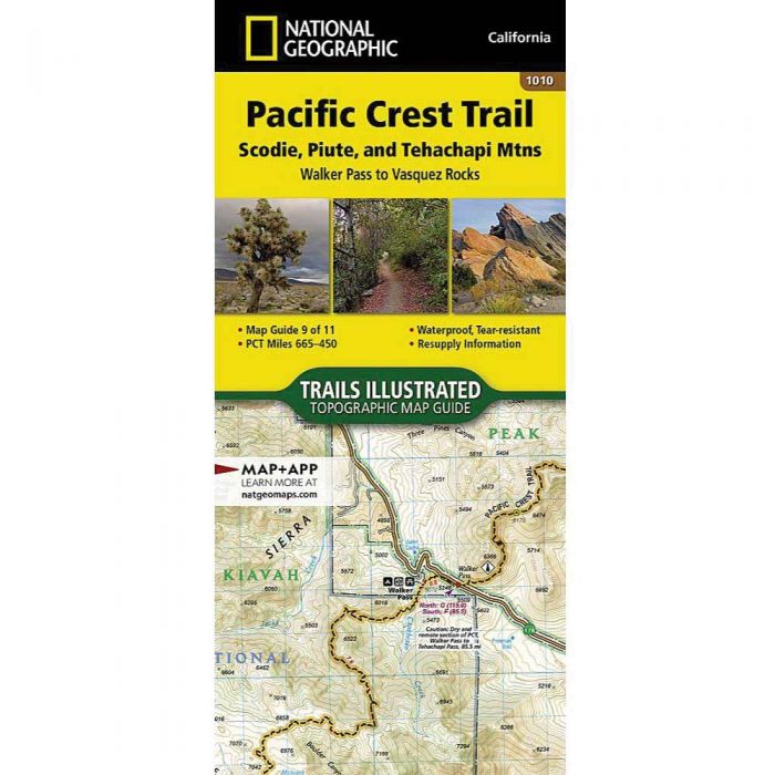 Pacific Crest Trail Maps - National Geographic