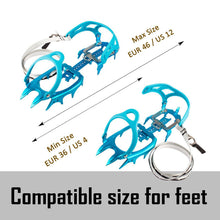 14 Teeth Ultralight Aluminum Alloy Crampons - LIMITED AVAILABILITY