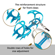 14 Teeth Ultralight Aluminum Alloy Crampons - LIMITED AVAILABILITY