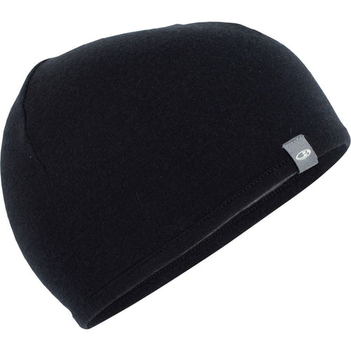 Icebreaker Pocket Hat - OS-Clothing Accessories-Icebreaker-Black/Gristone Heather-2 Foot Adventures