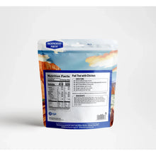 Backpacker's Pantry Pad Thai with Chicken Nutrition Information Label