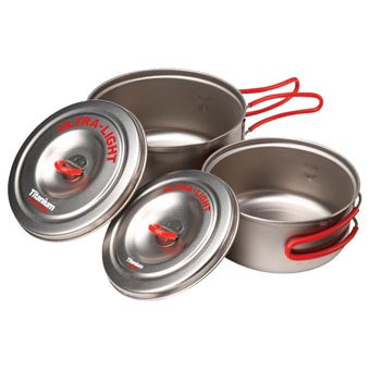 Evernew Titanium UL Pots