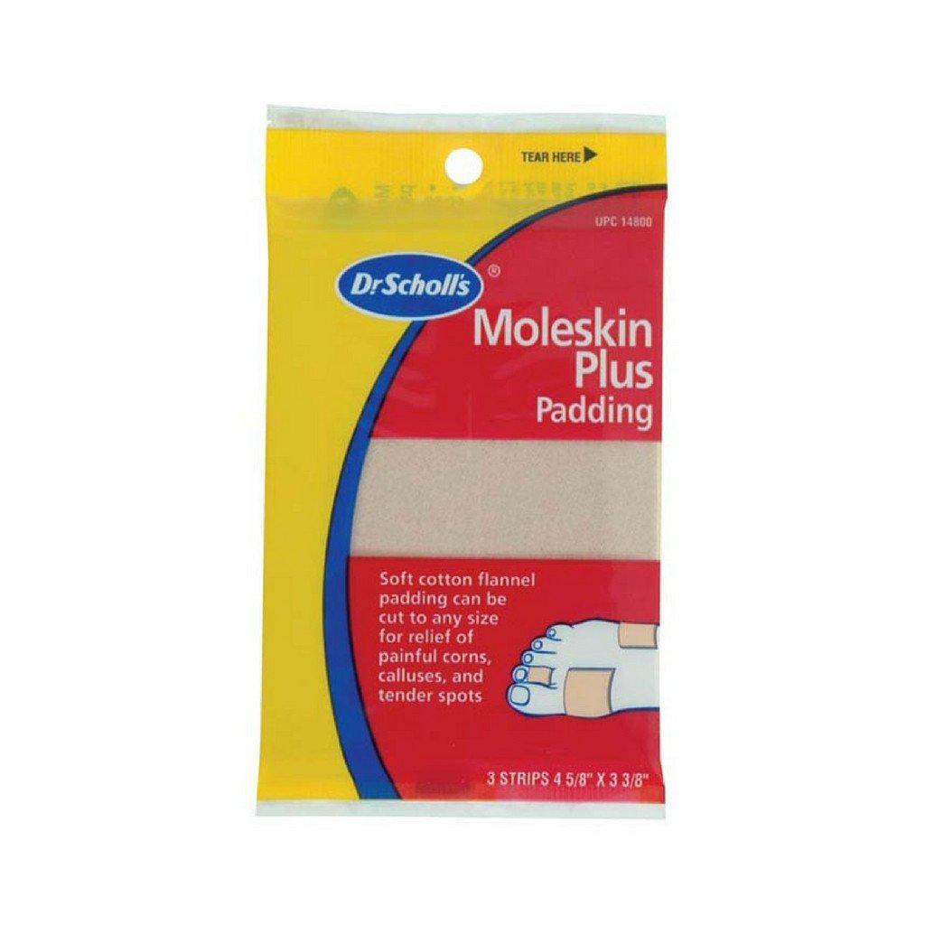 Moleskin Plus Padding 3 sheets per pack