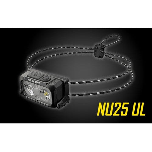 Nitecore NU25 UL 400 Lumen LED Rechargeable Headlamp