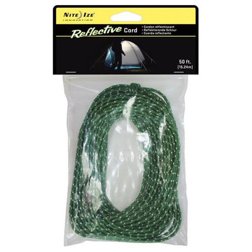 Nite Ize Reflective Cord Green Shine