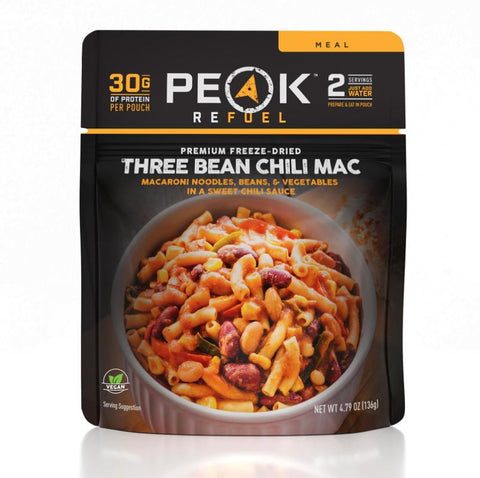 Peak Refuel: Three Bean Chili Mac