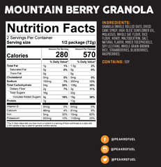 Peak Refuel: Mountain Berry Granola