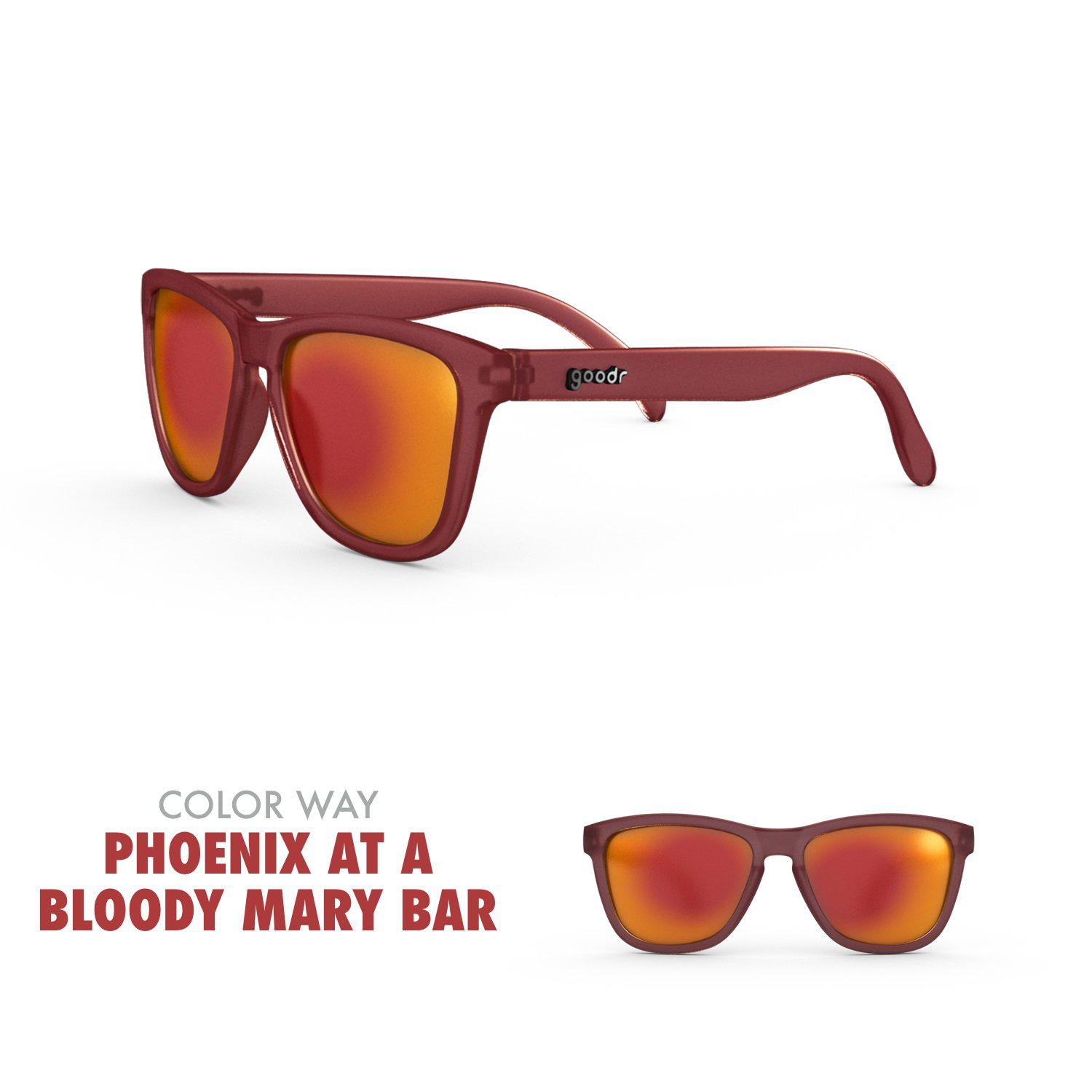 Goodr Running Sun Glasses-Clothing Accessories-Goodr-Phoenix at a Bloody Mary Bar-2 Foot Adventures