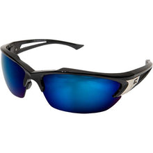 Edge Protective Eyewear - Polarized-Clothing Accessories-Edge Eyewear-Khor Black Frame/Aqua Precision Blue Mirror Lens-2 Foot Adventures