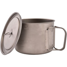 Olicamp Titanium Space Saver Mug with Lid