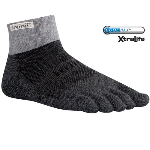 Injinji Trail Midweight Mini-Crew Sock